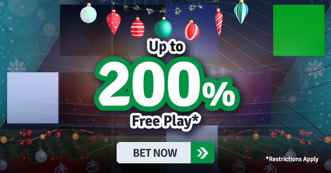 Holiday Season 200% Free Play Special