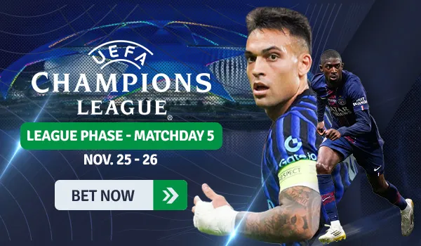 Champions League - League Phase Matchday 5