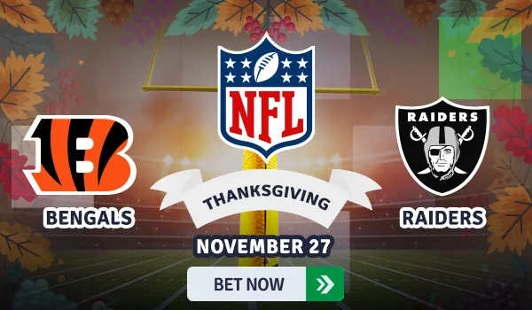 NFL Thanksgiving - Bengals Vs Raiders