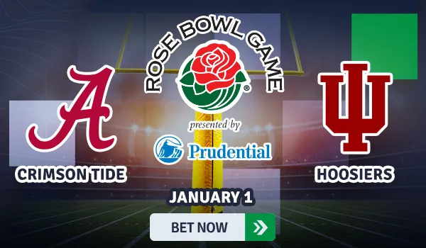 NCAAF Rose Bowl - Crimson Tide Vs Hoosiers
