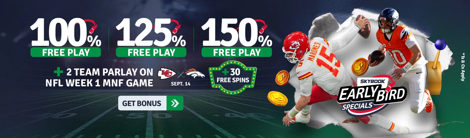 Early Bird Specials