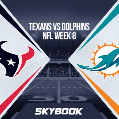 NFL Week 8: Thursday Night Football Texans vs Dolphins