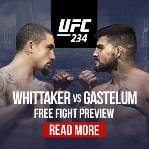 Whittaker vs. Gastelum Fight Preview, UFC 234 Betting Odds
