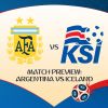 Match Preview: Argentina vs Iceland, Group D, June 16
